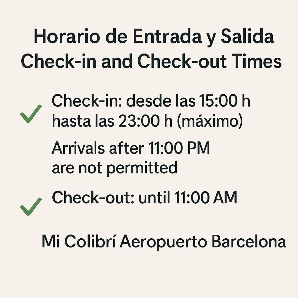 Barcelona Airport Mi Colibri